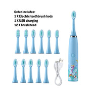 Toothink Rechargeable Electric Toothbrush for Children