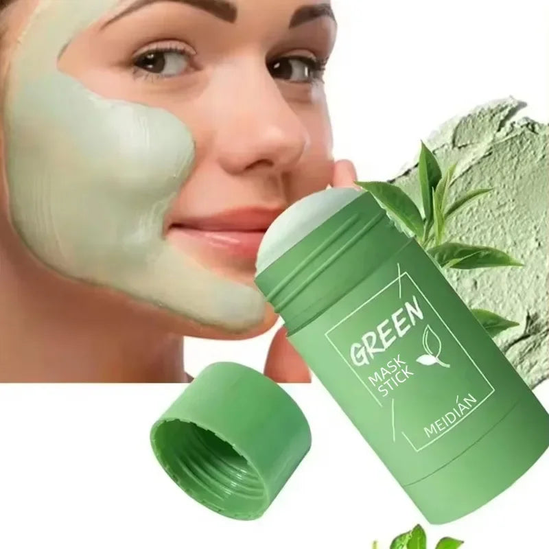 Green Tea and Eggplant Clay Mask