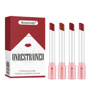 4-Piece Cigarette-Shaped Lipstick Set