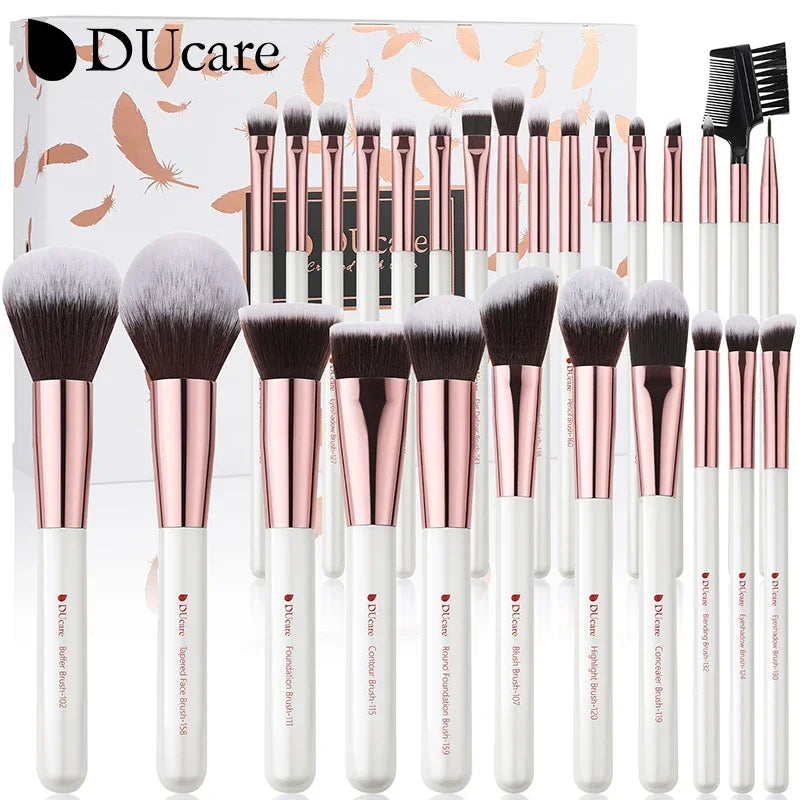 DUcare Makeup Brush Set, 8 to 32 Pieces