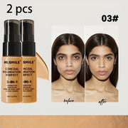 2-in-1 Oil-Control Liquid Foundation and Concealer
