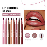 ibcccndc 2-in-1 Lip Stain and Liner Pen
