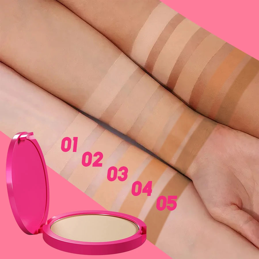 KAFURUX Natural Matte Pressed Powder