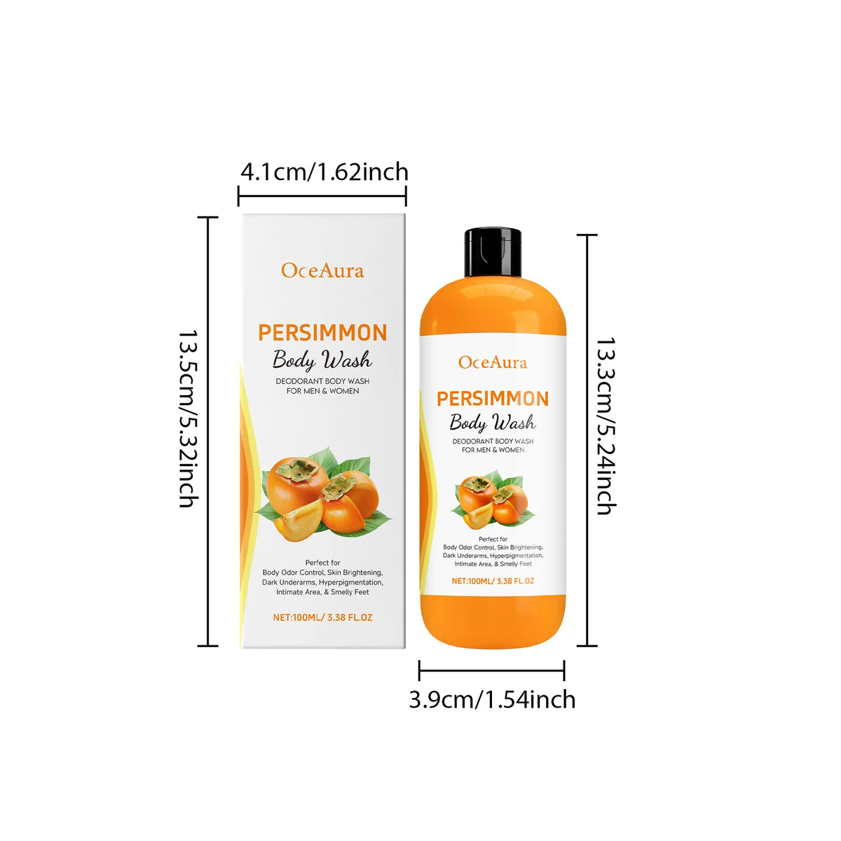 Persimmon Body Wash Gel