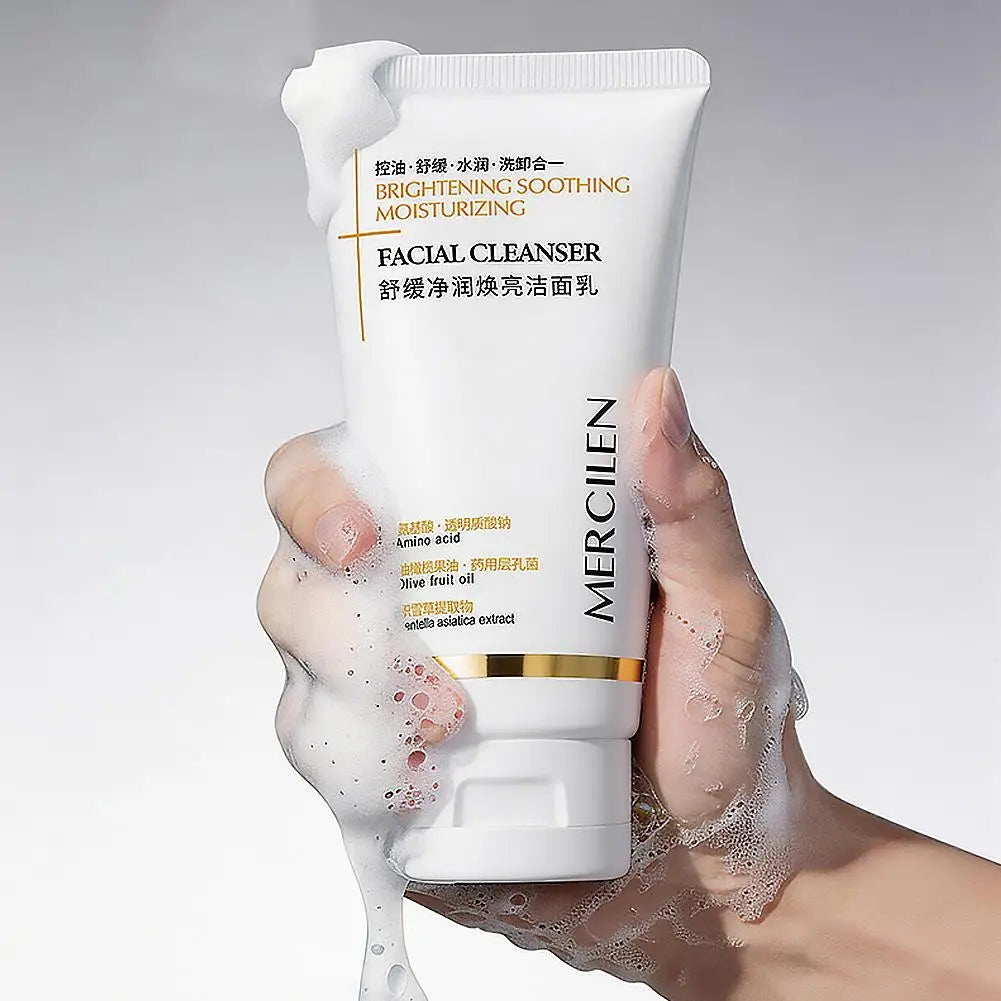 MERCILEN Moisturizing Facial Cleanser, 120 g
