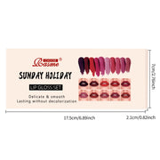 Velvet Lip Gloss and Lipstick Set