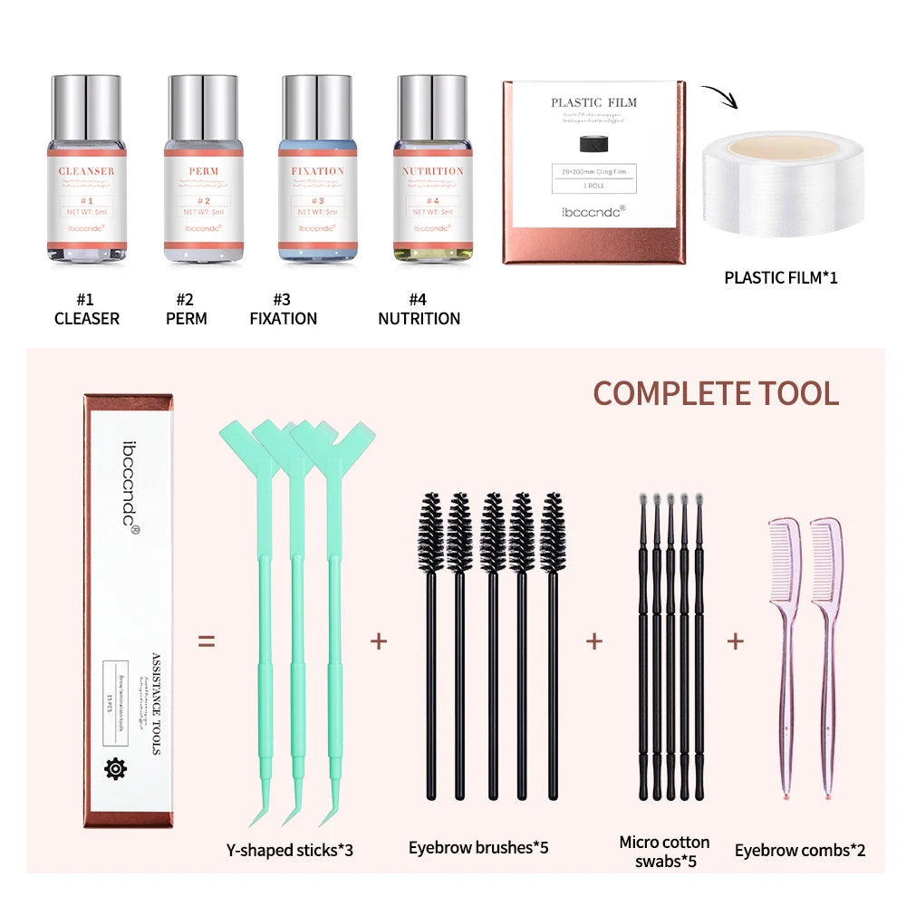 Brow Lamination and Lash Lift Kit