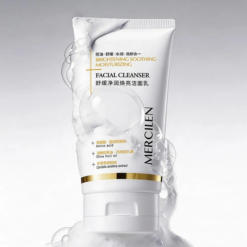 MERCILEN Moisturizing Facial Cleanser, 120 g