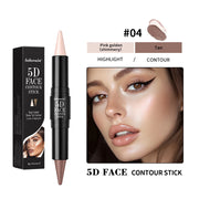 Dual-Ended Contour and Highlighter Stick