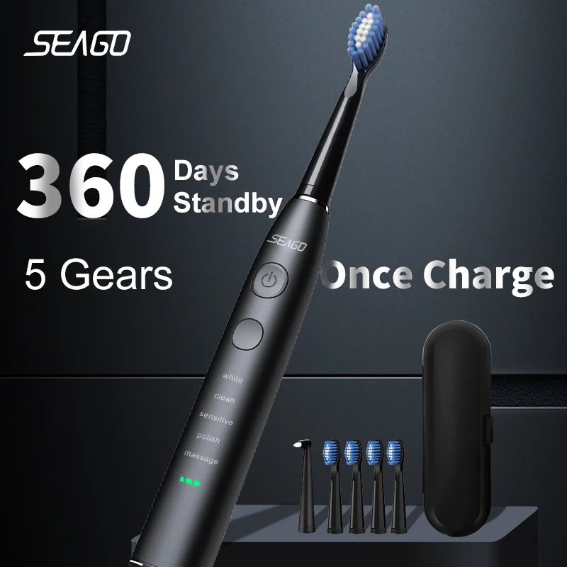 Seago SG-575 Rechargeable Electric Toothbrush