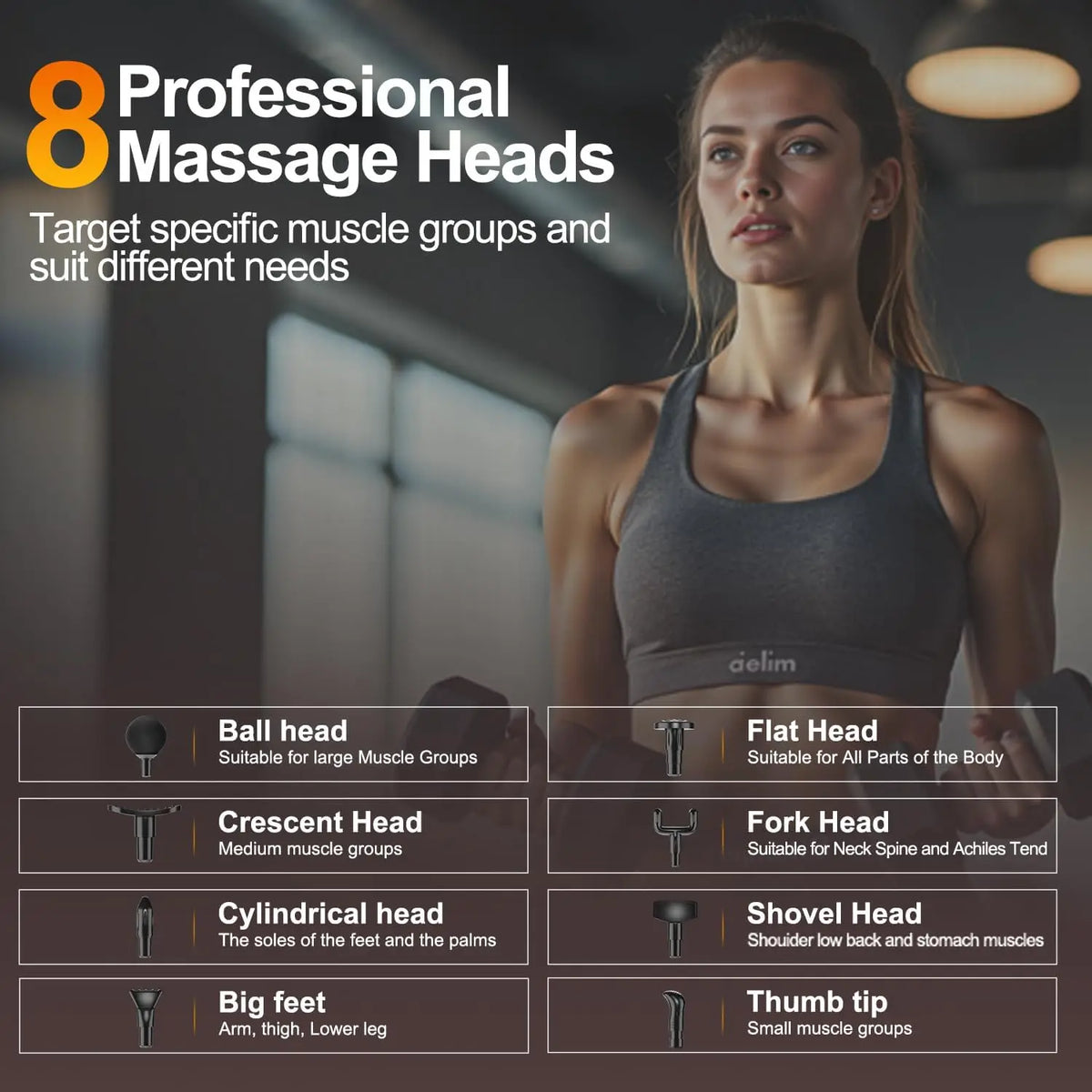 Electric Muscle Massage Gun for Neck and Back
