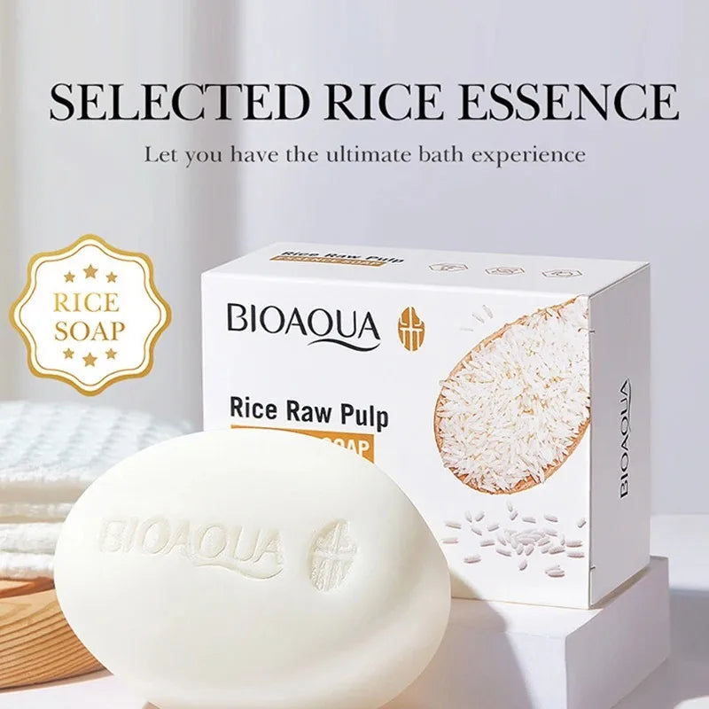 White Rice Facial Cleansing Soap