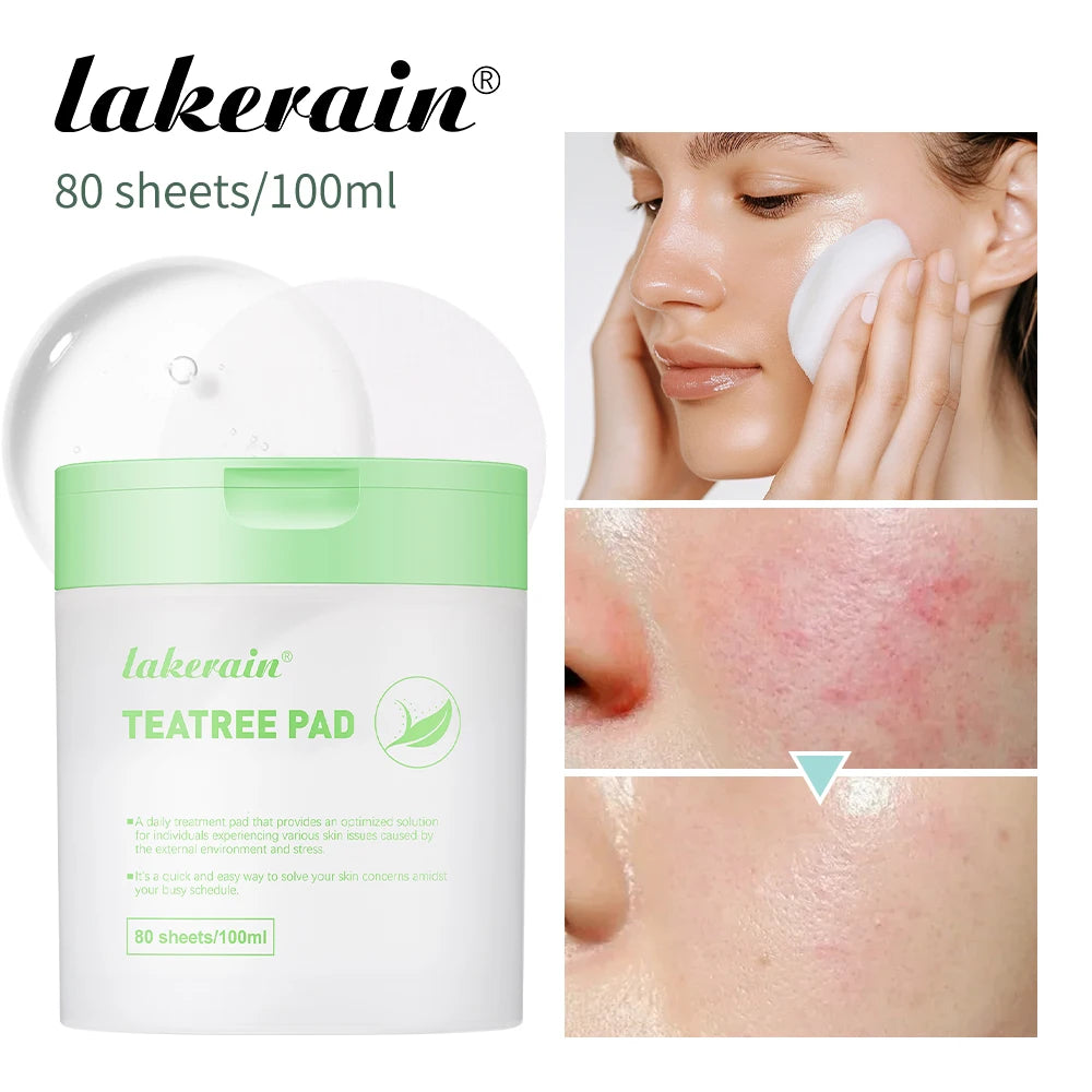 Lakerain Facial Toner Pads, 100 ml