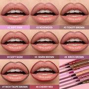 ibcccndc 2-in-1 Lip Stain and Liner Pen