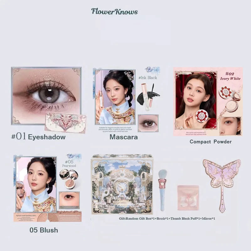 Flower Knows Butterfly Cloud Collar Makeup Gift Set