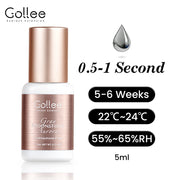 Gollee Eyelash Extension Adhesive, Fast-Drying