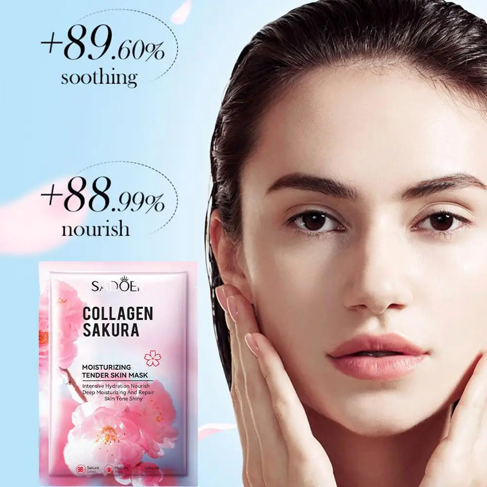 Sakura Collagen Facial Mask