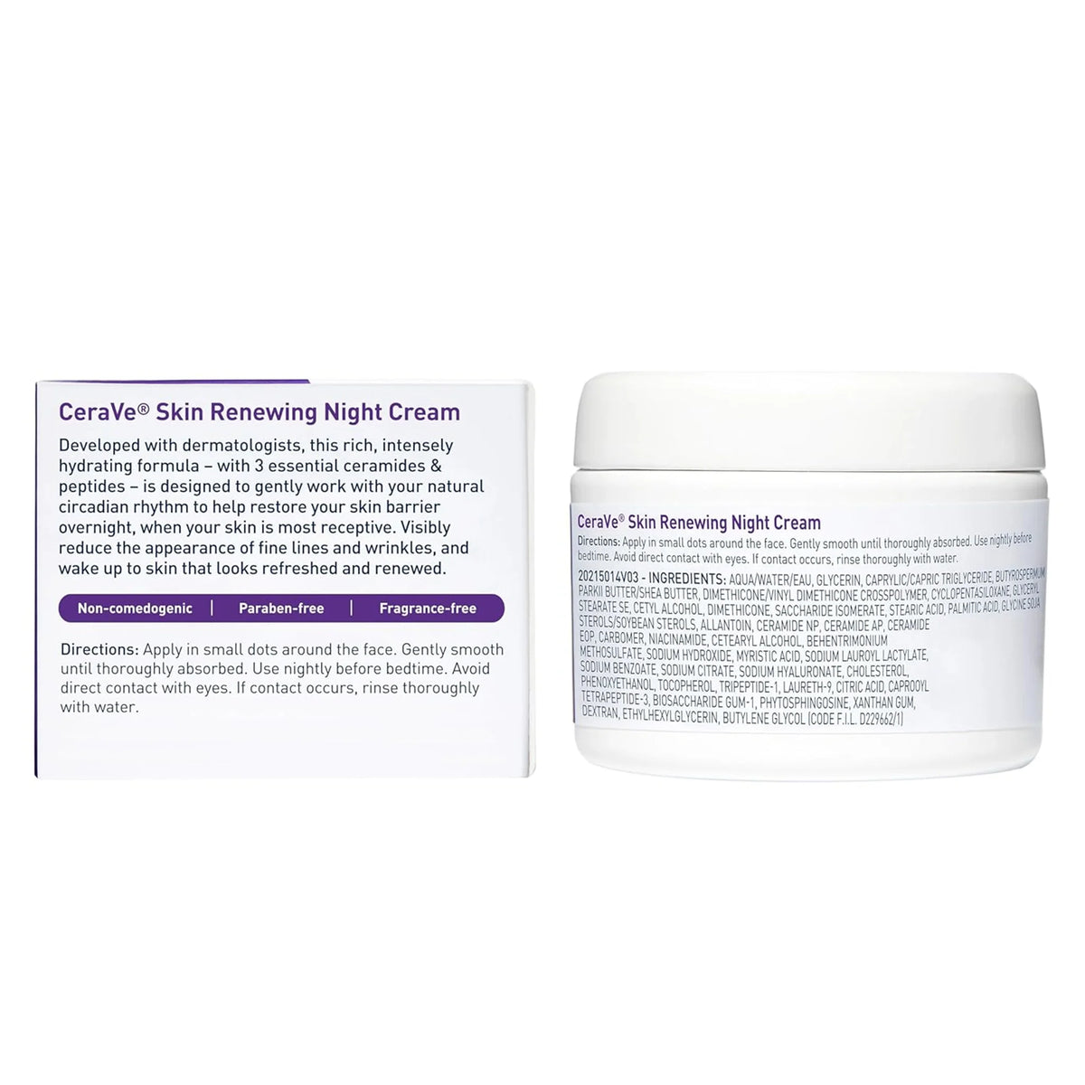 CeraVe Skin Renewing Night Cream, 1.7 oz