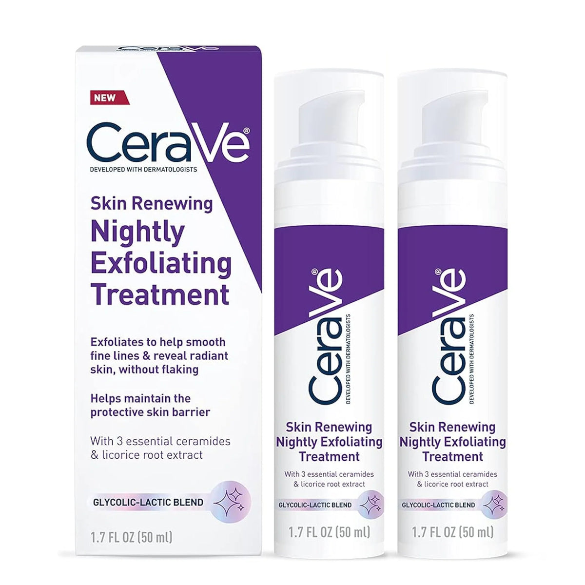 CeraVe Skin Renewing Nightly Exfoliating Treatment