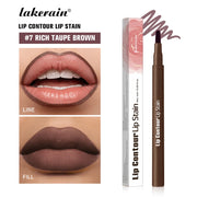ibcccndc 2-in-1 Lip Stain and Liner Pen