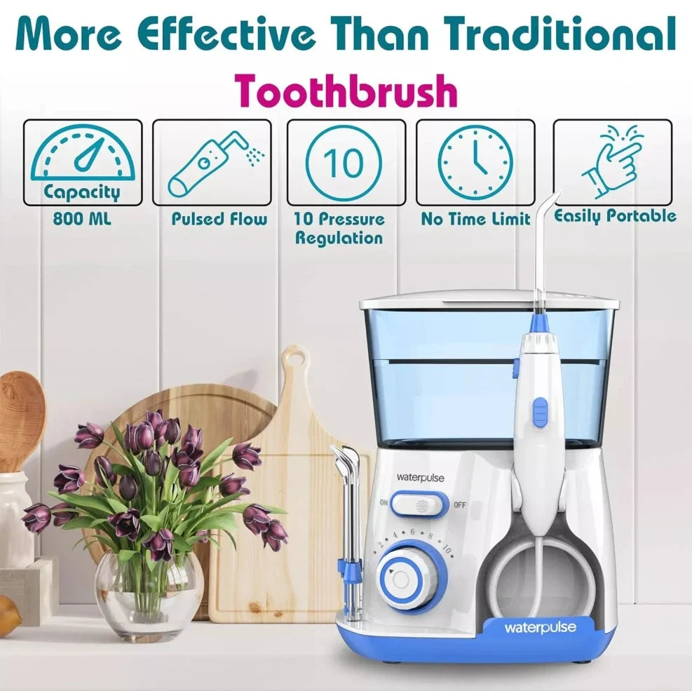 Waterpulse V300G Electric Water Flosser, 800ml