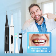 Electric Dental Scaler and Teeth Whitening Strip Set