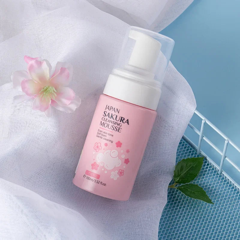 LAIKOU Japan Sakura Facial Cleansing Mousse, 100 ml