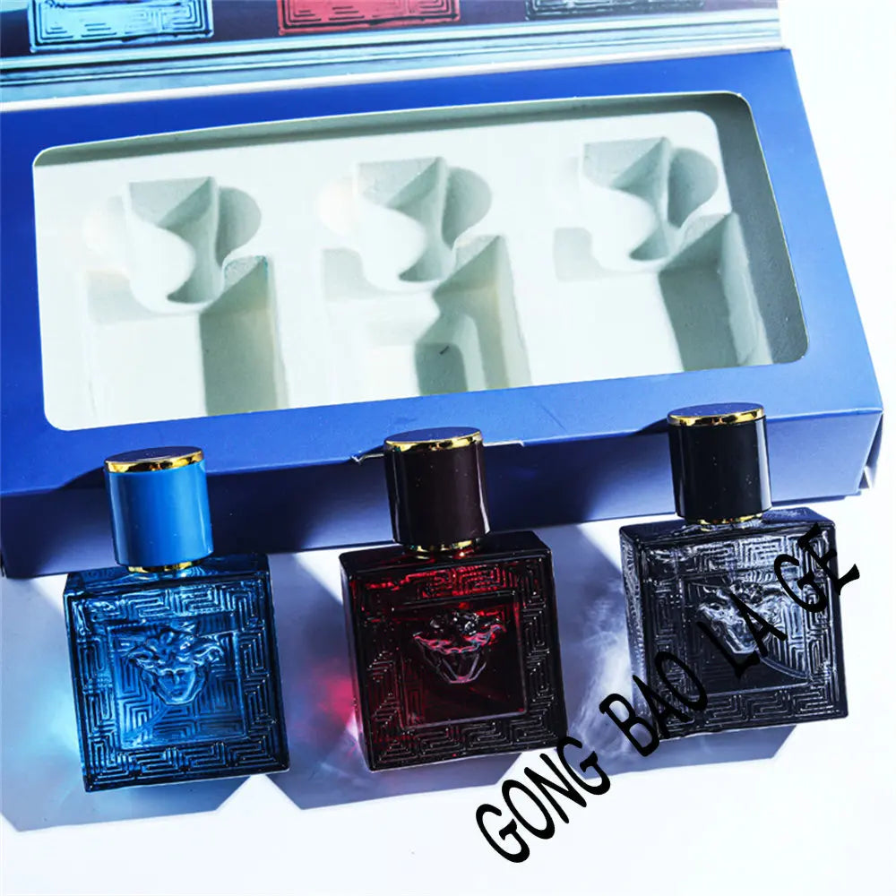 JEAN MISS 90ml Men's Perfume Gift Set, 3-Piece Collection