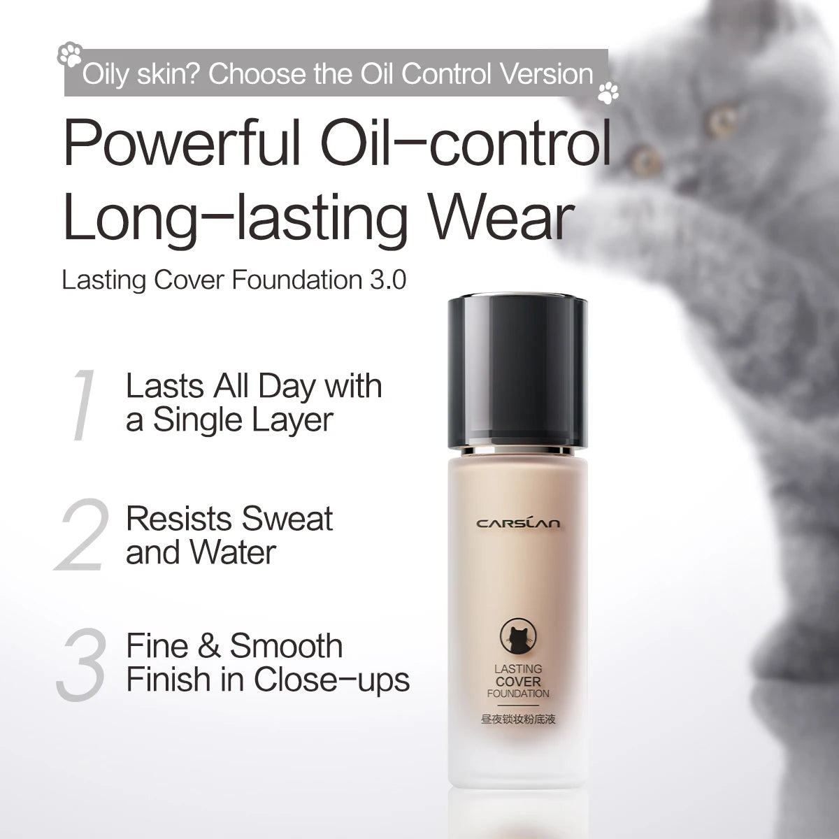 CARSLAN Moisture Matte Liquid Foundation