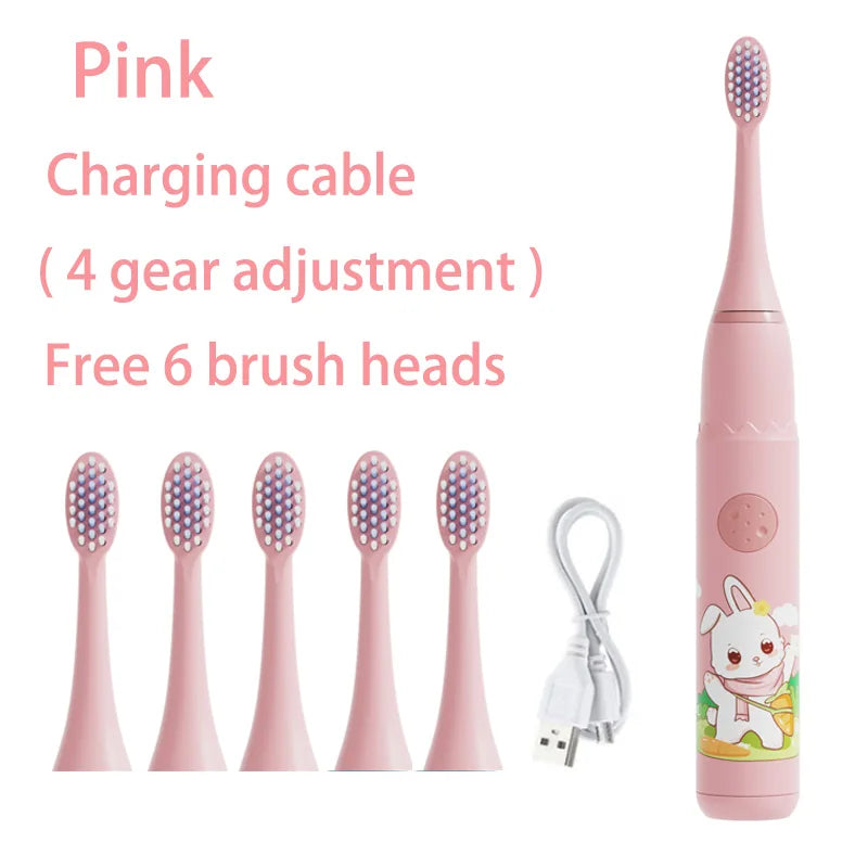 Toothink Rechargeable Electric Toothbrush for Children