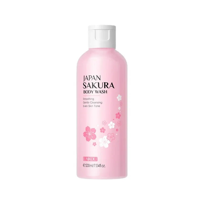 LAIKOU Sakura Shower Gel, 100ml or 200ml
