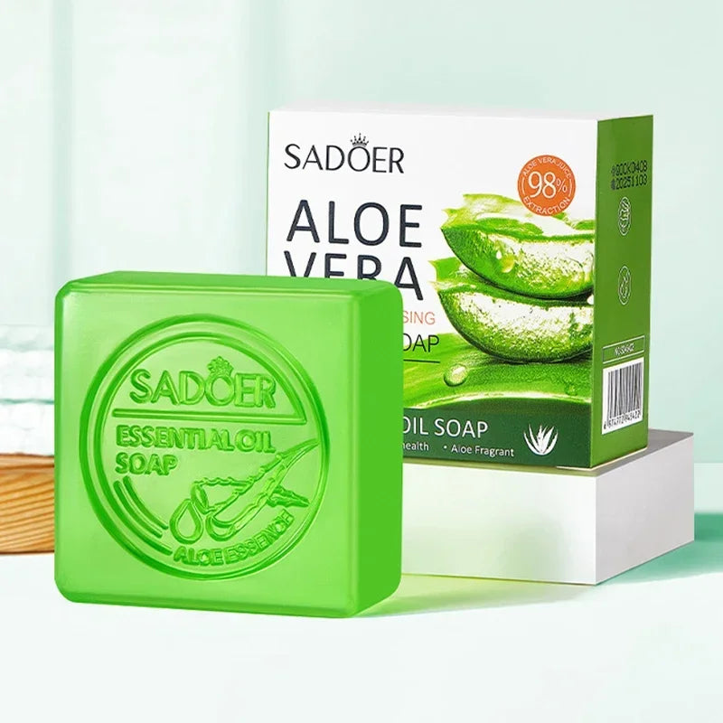 SADOER Aloe Facial Cleansing Soap