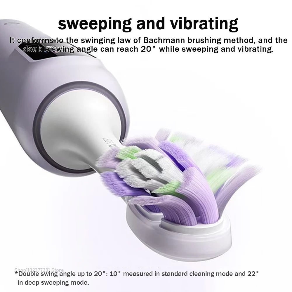 MIJIA Oscillation Electric Toothbrush Pro, 4 Modes, IPX8 Waterproof