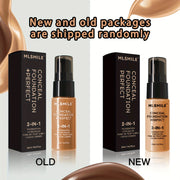 2-in-1 Oil-Control Liquid Foundation and Concealer