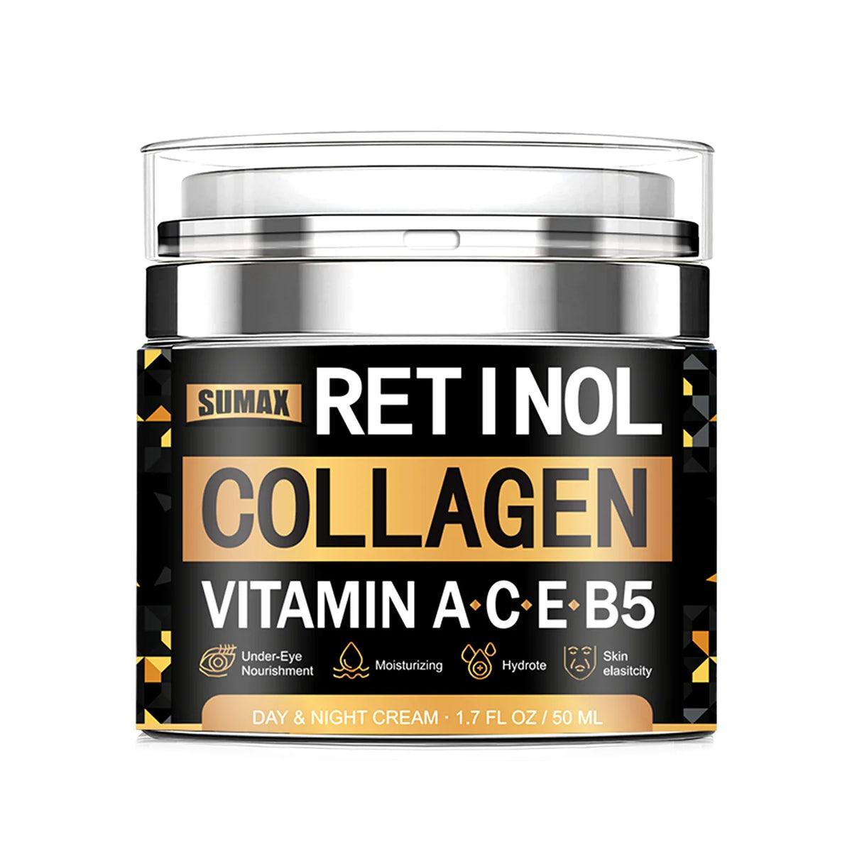 Men's Retinol and Vitamin C Moisturizing Cream, 50ml