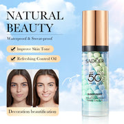 Tri-Color Makeup Primer Cream, 40g