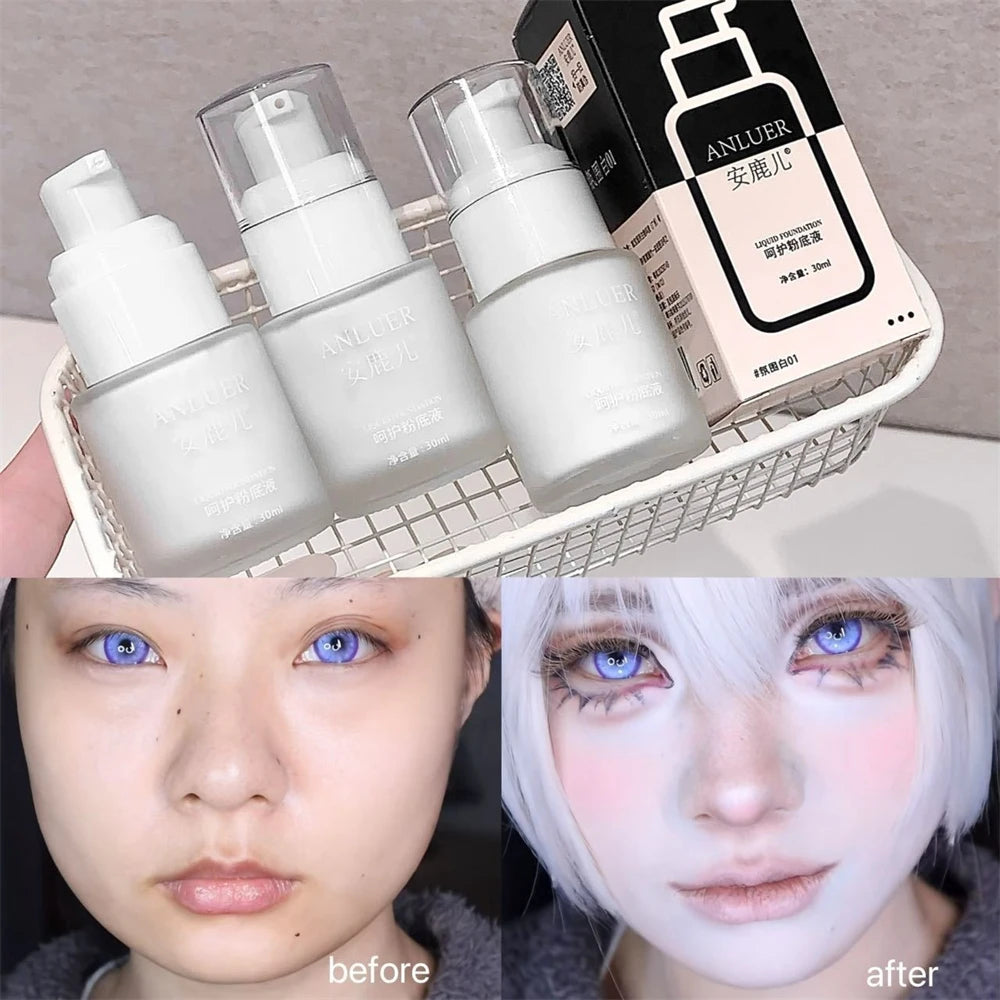 White Liquid Foundation, 30ml