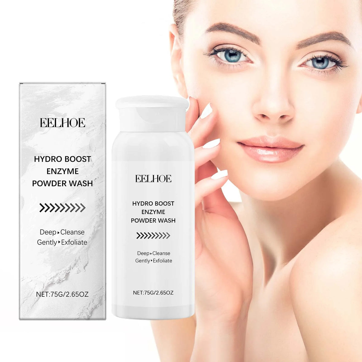 Eelhoe Enzyme Facial Powder Wash, 75 g