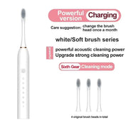 Ultrasonic Electric Toothbrush with 6 Speed Modes