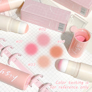 HISYI Soft Fog Blush Stick for Lips and Cheeks