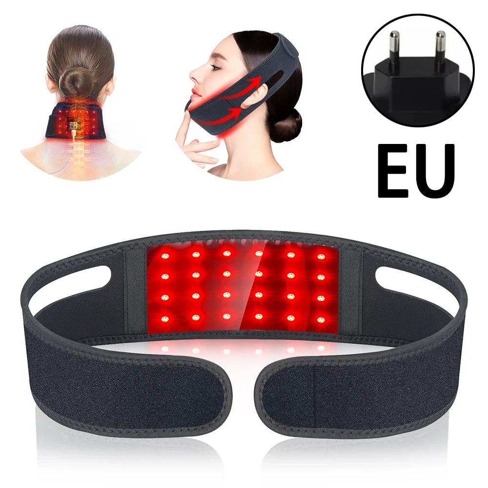 Astarexin 660nm and 850nm Red Light Therapy Neck Wrap
