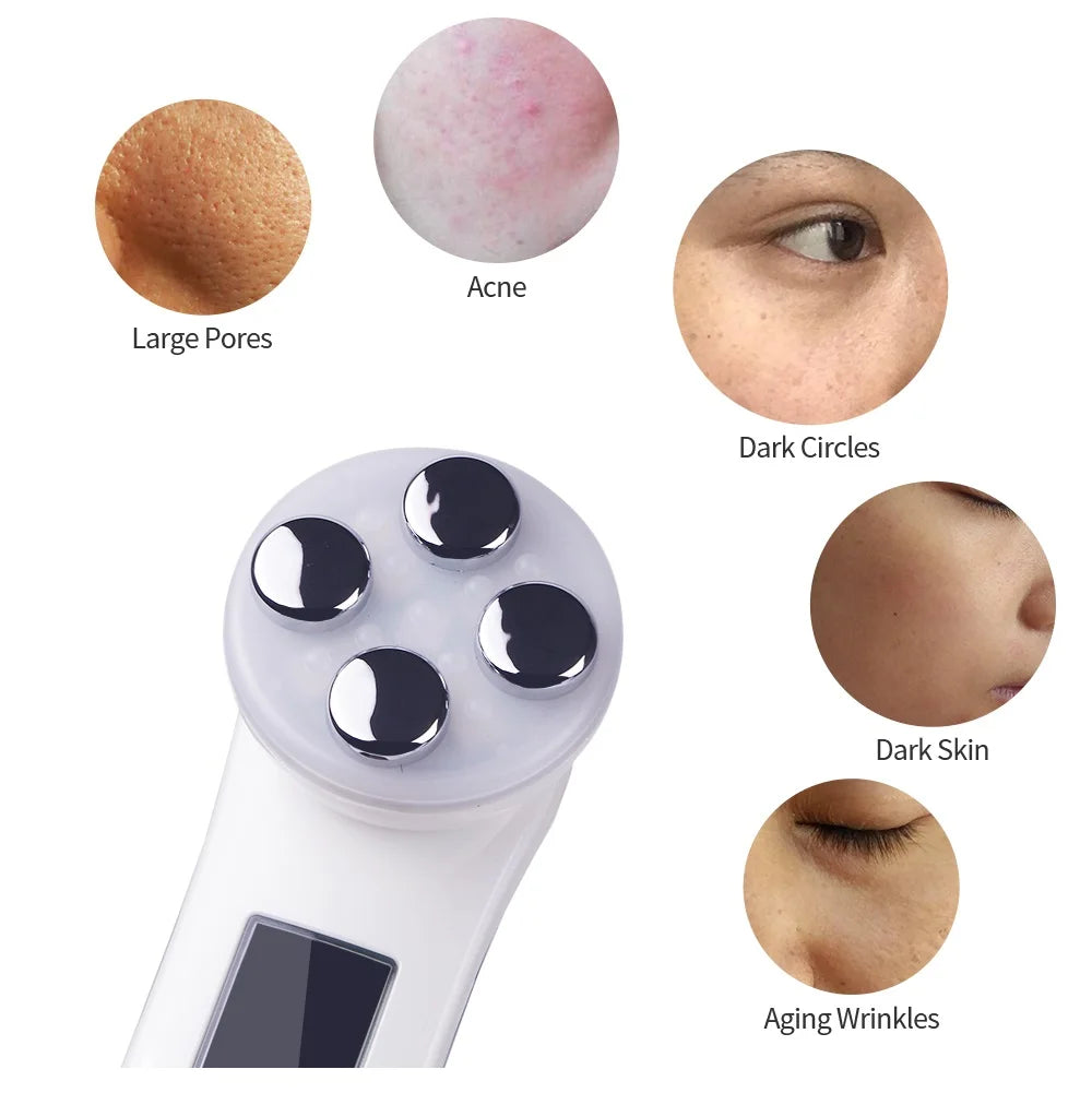 Foreverlily EMS and LED Facial Beauty Device
