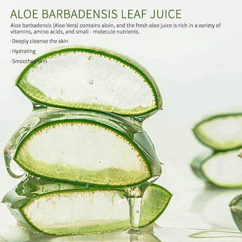 FUJZXANS Aloe Vera Facial Cleansing Mousse, 150 ml