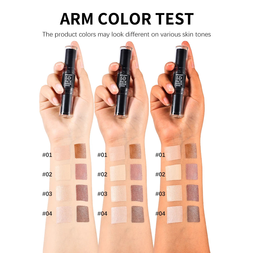Dual-Ended Contour and Highlighter Stick