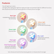Foreverlily EMS and LED Facial Beauty Device