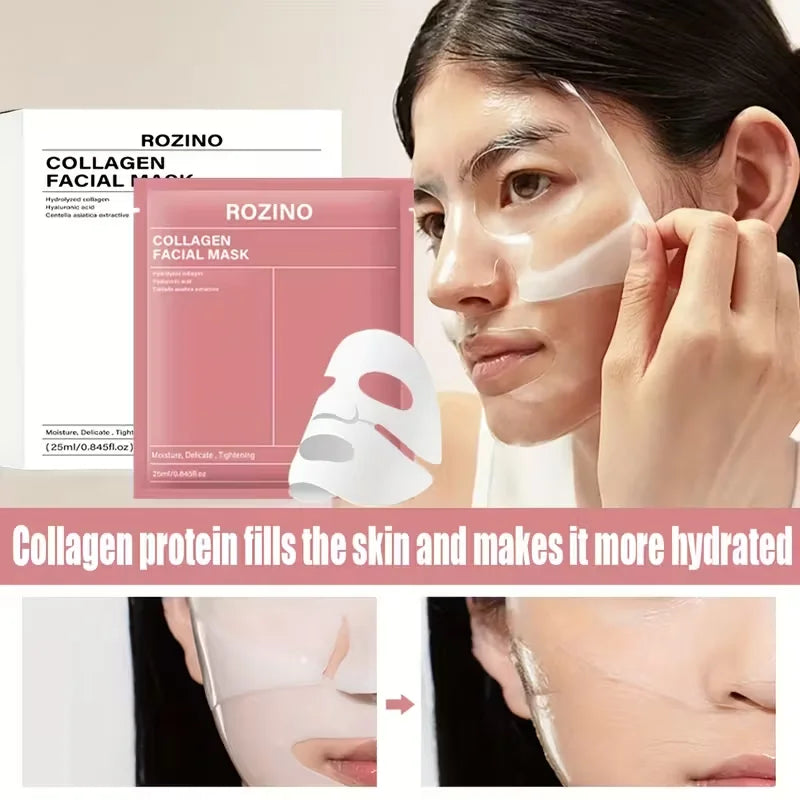 10-Piece Bio-Collagen Facial Mask Set