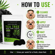 Tea Tree Charcoal Nose Pore Strips