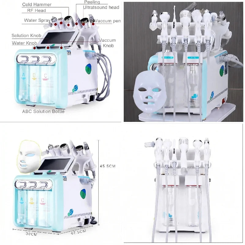 Professional 7-in-1 Hydra Facial Machine