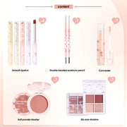 8-Piece Women's Makeup Kit with Lipsticks