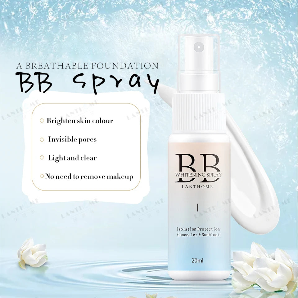 LANBEEQUAN BB Brightening Spray Foundation, 20ml or 100ml
